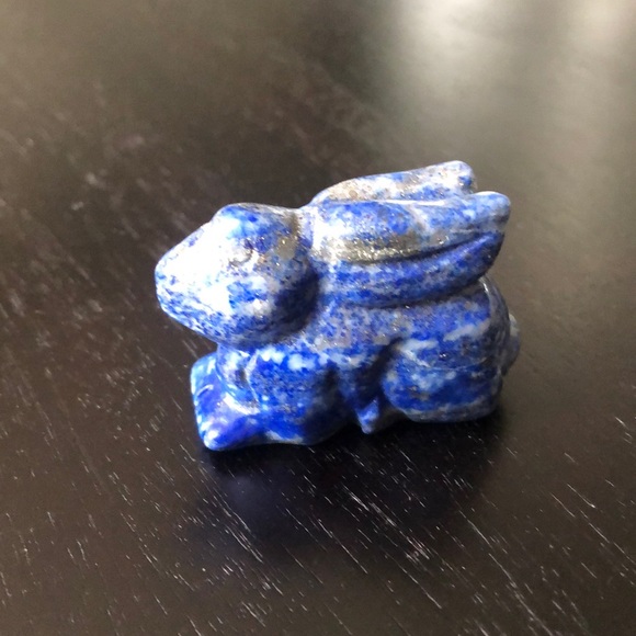 Other - Lapis carved bunny